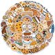 thumbnail image 1 of Stickers Jaurney 50 piezas, calcomanías de vinilo impermeables con diseño de galletas, 1 of 7