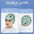 thumbnail image 6 of Honeii Winter Skiing Penguin Print Kids Knit Beanie Watch Hat ,Knit Cap for Boys and Girls, 6 of 7