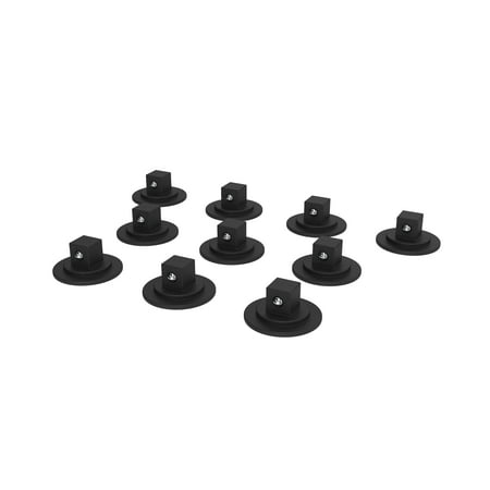 

Precision Defined Aluminum Tool Socket Holder Replacement Clips 3/8 10-Pack