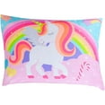thumbnail image 5 of Todays Kids 2-Piece Unicorn Bedding Toddler Sheet Set - Breathable 100% Soft Brushed Microfiber Polyester, Standard Size Crib Sheet Set - Gentle on Delicate Skin - Fitted Toddler Sheets & Pillowcase, 5 of 6