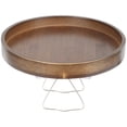 thumbnail image 1 of OULII Couch Arm Table Tray Natural Wood Temporary Table for Elderly 1Set, 1 of 5