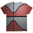 thumbnail image 2 of Championship Basketball Red and Silver All Over Youth T Shirt Multi YXL, 2 of 2