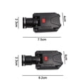thumbnail image 2 of Linterna frontal recargable con foco ajustable para máxima visibilidad en la oscuridad para pesca nocturna, 2 of 5