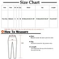 thumbnail image 3 of Nrmvnmi Summer Saving 2024 Women's Cuff Bottom Jeans High Waisted Denim Pants Lightweight Stretch Trendy Yoga Flare Jeans Leggings with Pockets For Womens Gifts, 3 of 8