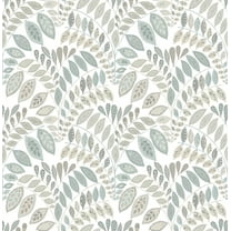 NuWallpaper Gustavus Vinyl Peel And Stick Wallpaper, 216-in by 20.5-in, 30.75 sq. ft.