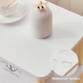 thumbnail image 4 of Mesita de noche Table Apicizon de 3 niveles, blanca y natural, 40 x 30 x 62 cm, 4 of 7