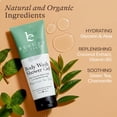 thumbnail image 2 of Beauty by Earth Peppermint Tea Tree Oil Shower Gel Body Wash - Made in USA with Organic & Natural Ingredients, Mens Body Soap Liquid, Moisturizing Cleansing Gel for Men & Women, Non Toxic Body Wash, 2 of 9
