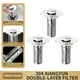thumbnail image 1 of Aparatos de cocina, Accesorios de cocina, Colador de pelos, Tapón para lavabo de baño, Colador con filtro extraíble de acero inoxidable, Tapón para lavabo, Reemplazo de desagüe de suelo, 1 of 3