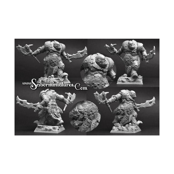 Scibor Monstrous Miniatures Ogre Chief #7 New