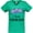 Kelly Green, variant on I Love Colorado Columbine Flowers Women's V-Neck T-Shirt