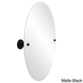 thumbnail image 2 of Miroir Inclinable Ovale Sans Cadre avec Bord Biseauté - PMC-91-PC, 2 of 5
