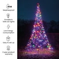 Fairybell Outdoor LED Christmas Tree (13FT 640 LED Lights) Pole