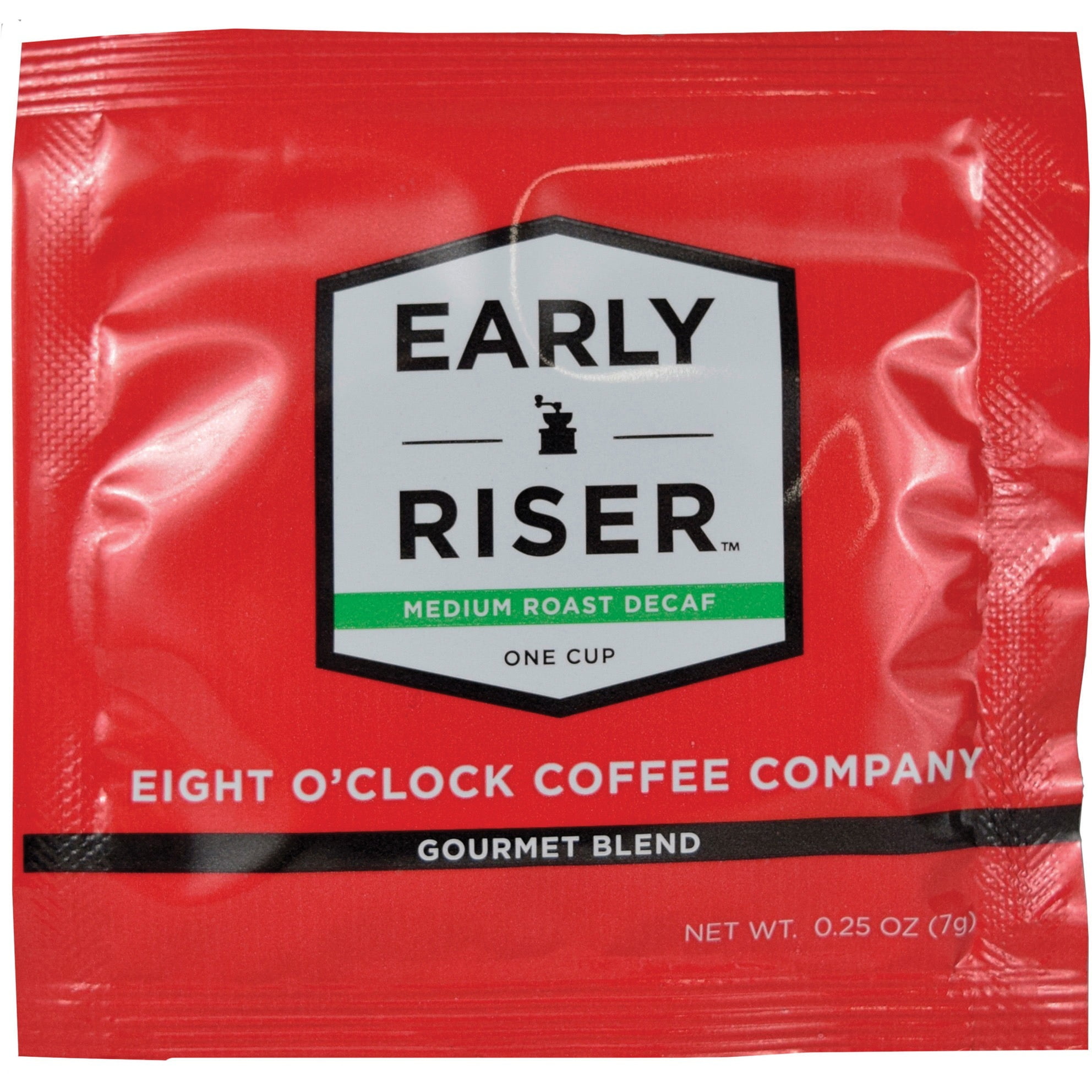 Eight O'Clock Coffee Early Riser Medium Roast Decaf Coffee Soft Pod