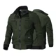 thumbnail image 3 of Chaqueta De Hombre Casuales Cremallera Militar Chamarra, 3 of 7