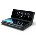 thumbnail image 2 of Westclox Wireless Charging Digital Alarm Clock with USB Port and Large LED Display with Day, Date and Temperature, 2 of 4