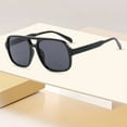 thumbnail image 3 of Lunettes de Soleil Carrées Rétro Classiques Années 70 Monture Plate Unisexe pour Activités Extérieures, 3 of 3