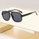 thumbnail image 3 of Gafas de sol retro para mujer y hombre Gafas de sol clásicas cuadradas de los años 70, 3 of 3