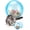 Blue, variant on Auto Rolling Ball with Mouse Cat Toy,Realistic Animal, 360-degree rotating scroll,Interactive Ball for Multi-cat Household,Self-Rolling Interactive Cat Ball for Bored (1, Blue, AAA Battery Version)