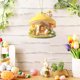 thumbnail image 4 of Casa de campo Decoración de Pascua Easter Pendant Acrylic Flat Cute Car Decoration Pendant Decoración del hogar, 4 of 5