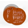 thumbnail image 2 of Inkdotpot Real Rose Gold Foil Hugs & Kisses From The Wedding Tag Favor Hang Paper Tag 50 Piece, 2 of 6