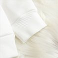 thumbnail image 5 of TOWED22 Toddler Baby Girl Fall Winter Clothes Outfits Funny Print Graphic Girl Fall Sweatshirt Pant Set,White,18-24 M, 5 of 9