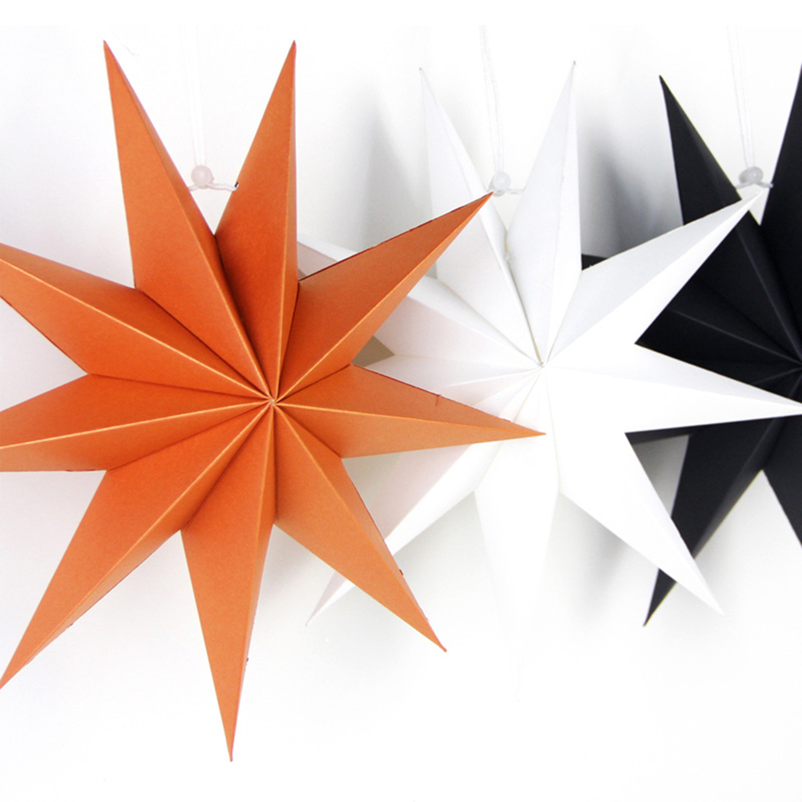 Spring Park 30cm Nine Pointed Paper Star Lantern Decoration Perfect For Weddings Holiday 6404