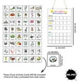 thumbnail image 5 of Inkdotpot Kids Daily Responsibility Checklist, Hanging Chore Chart- Childrens Job Poster- Morning/Evening Daily Routine- Daily Task List-KPQ, 5 of 6