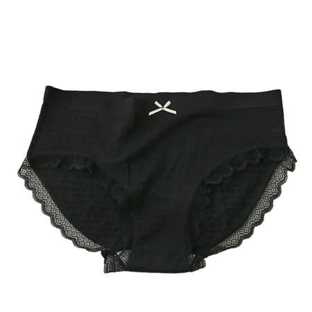 

Wiueurtly Women Bubble Pants Breathable Comfortable Cotton Bottom Panties Seamless Glare Triangle Panties Women Thongs Underwear Variety Cotton Underwear for Women Lace