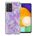 thumbnail image 1 of MUNDAZE Samsung Galaxy A72 Paint Swirl Double Layer Phone Case Cover, 1 of 3
