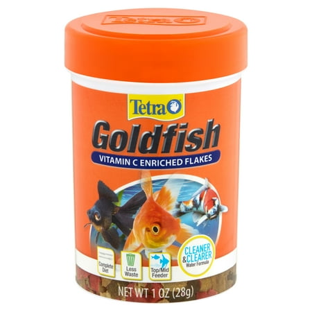 UPC: 0046798771265 | Tetra Goldfish Vitamin C Enriched Flakes Fish Food  1 oz