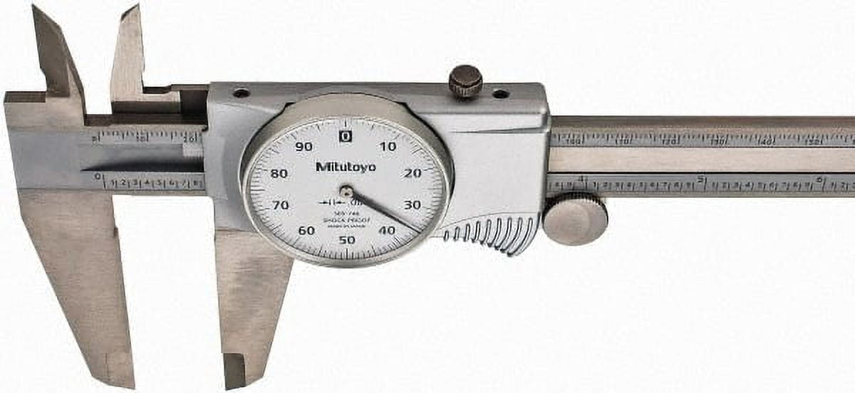 Mitutoyo 505-746 Dial Caliper 0"-12" Range, 0.001" Graduation