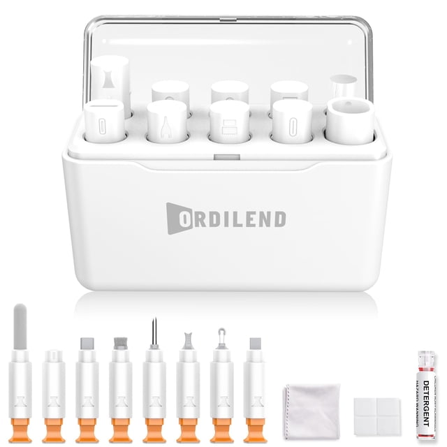 Kit de limpieza de teléfonos Ordilend para iPhone con funda de almacenamiento