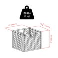 thumbnail image 3 of Milan 7PC étagère de rangement & paniers, 3 of 9