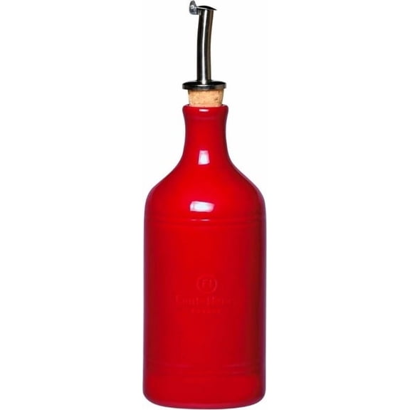 Emile Henry Oil Pot 400Ml Red/Burgundy