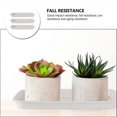 thumbnail image 2 of 3pcs Plastic Flowerpot Trays Household Potted Plant Trays Water Collecting Trays, 2 of 3