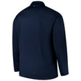 thumbnail image 3 of Men's Fanatics Navy Notre Dame Fighting Irish Big & Tall Defender Quarter-Zip Top, 3 of 3