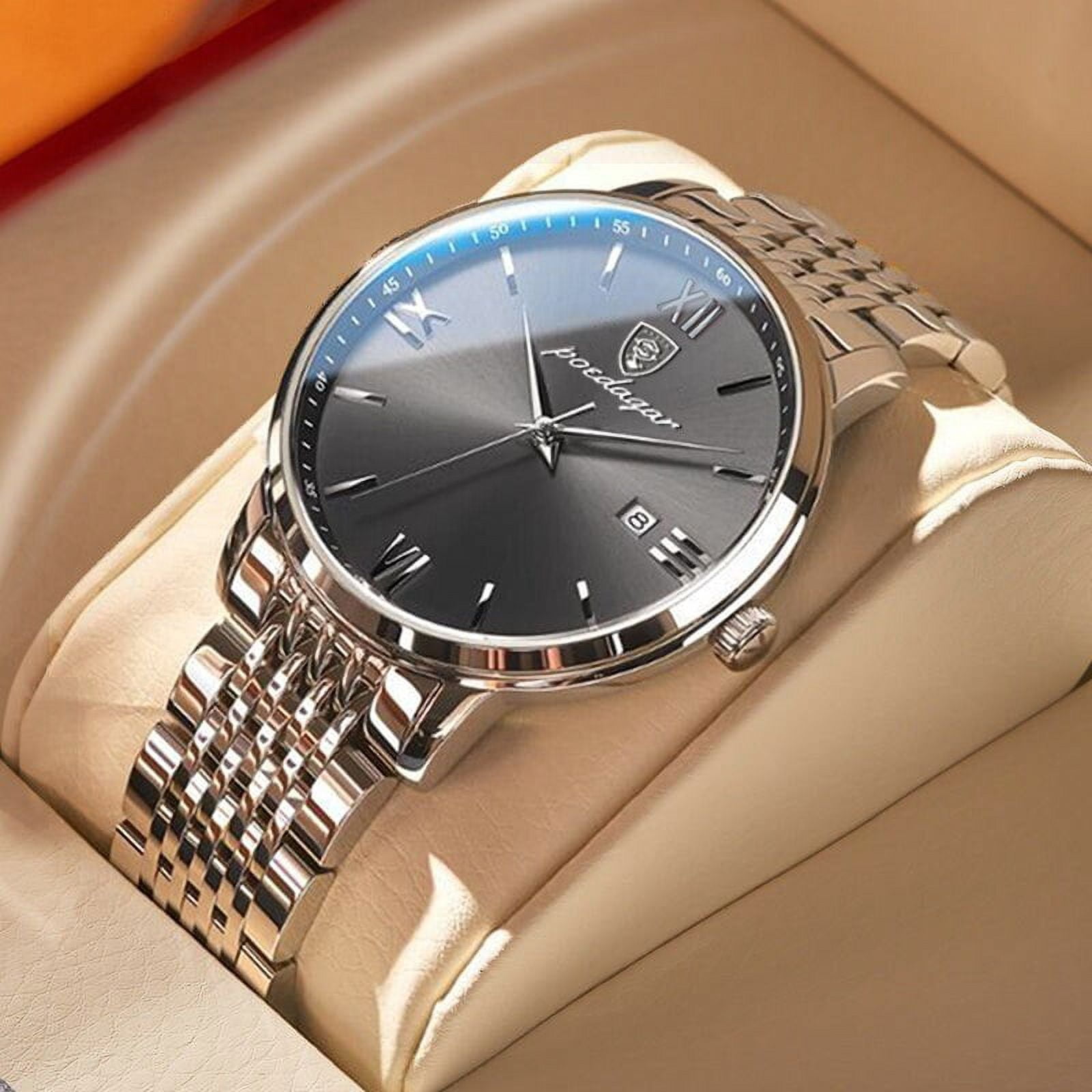 POEDAGAR Men Watch Top Brand Luxury Waterproof Luminous Men  display picture 2