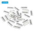 thumbnail image 3 of Word Charm, 30Pcs Mini Word Pendant Charm Bulk Engraved Vintage Metal Instrument Notes Designer Bracelets, BLESSED, 3 of 6
