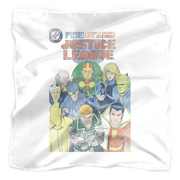 Justice League #1 Cover Superheroes Bandana (21 in x 21 in)