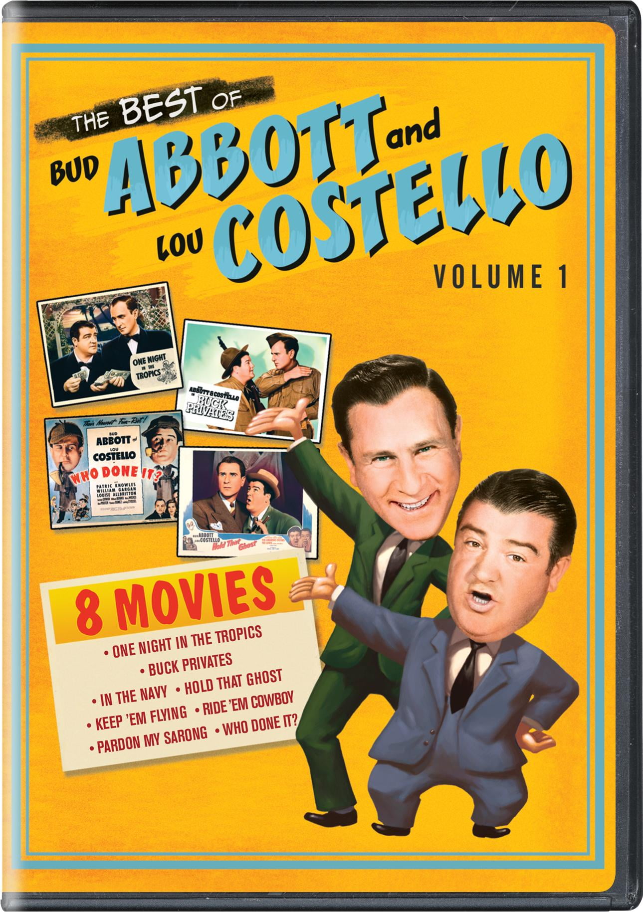 The Best Of Bud Abbott And Lou Costello: Volume 1 (DVD), image size:1289x1829