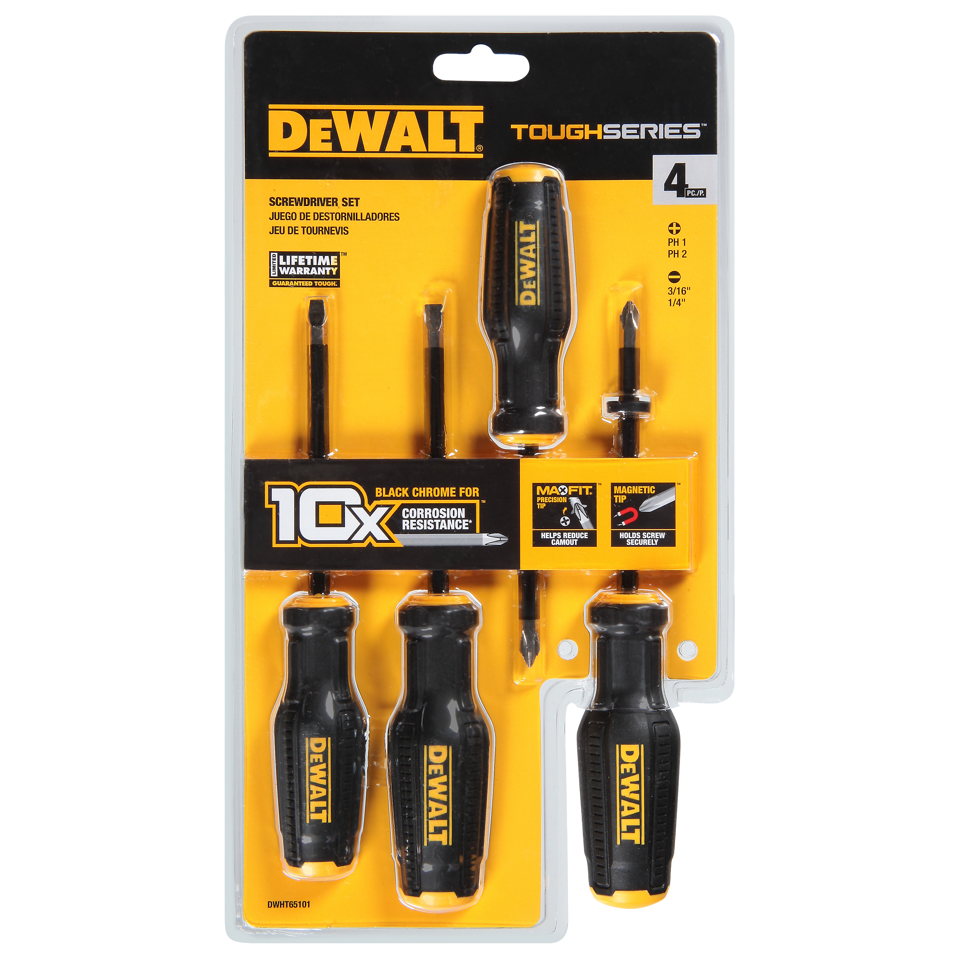 Stanley Tools 109383 Max Screwdriver Set - 4 Piece