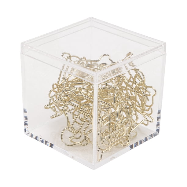 Clips De Papel En Forma, Material De Metal, Prácticos Y Fiables, Bonitos Clips De Papel, Portátiles Ligeros Para Uso Diario Para Clasificación De Documentos Cergrey Shaped Paper Clips