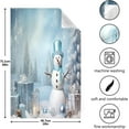 thumbnail image 3 of SKYSONIC Christmas Snowman Kitchen Towels, 18 x 28 Inch Super Soft and Absorbent Dish Cloths for Washing Dishes, 4 PCS Reusable Multi-Purpose Microfiber Hand Towels for Kitchen, 3 of 7