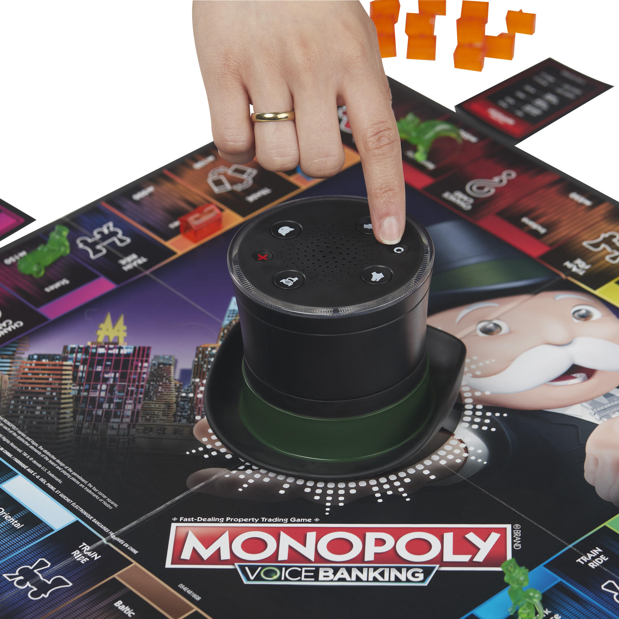Monopoly Voice Banking Electronic Family Board Game for Kids Ages 8 and Up - image 4 of 14