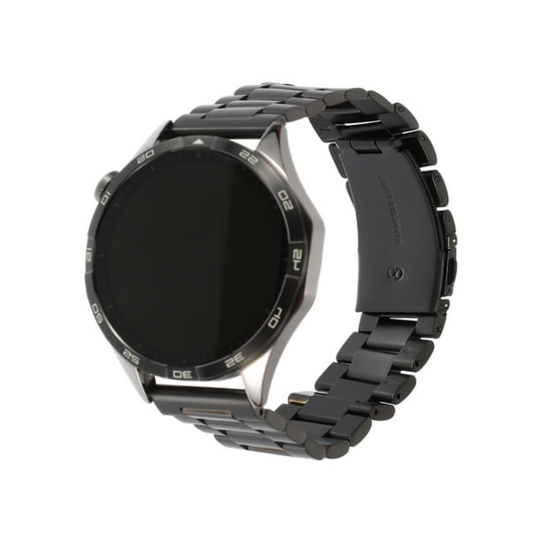 Correas de reloj de metal de liberación rápida de 18 mm de Unique Bargains, pulsera de eslabones de acero inoxidable, correa de reloj para hombres y mujeres, ancho de banda de 18 mm