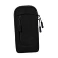 thumbnail image 4 of DYNWAVECA Brassard de Sport Sac de Bras pour Téléphone Intelligent Support de Téléphone Léger Pochette de Course avec Sangle Réglable pour Exercice Marche, Noir, 4 of 10