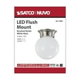 thumbnail image 2 of Nuvo Lighting - 8W LED Flush Mount In Transitional Style-7.2 Inches Tall and, 2 of 7