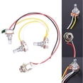 thumbnail image 2 of 1 Set of JB Bass Guitar Wiring Harness-Prewired with 3-500k Pots, 2 of 5