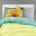 thumbnail image 2 of Yellow Hibiscus by Malenda Trick Fabric Standard Pillowcase, 2 of 2