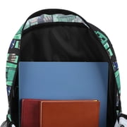 Minecraft Creeper All-Over Print 16 Backpack